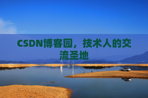 CSDN博客园，技术人的交流圣地